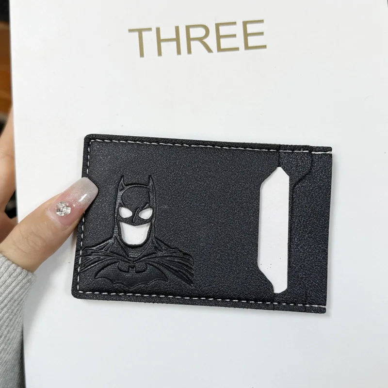 2026 BESTSELLER Leder-Fledermaus-Geldbörse Personalisierte Superhelden-Maske Kartenhalter Fledermaus-ID Heldengeldbörse Geschenk Geburtstagsgeschenke Auf Lager – Detail 2