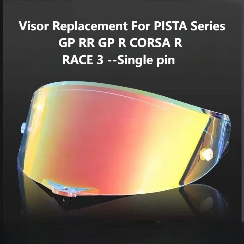 Photochromic Shield Visor Replacement For AGV PISTA GP RR GP R CORSA R RACE 3 Helmet Lens UV Protection Windshield Accessories