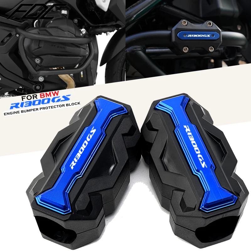 For BMW R1300GS R 1300 GS R1300 GS ADVENTURE adv 2023-2025 Motorcycle Engine Guard Bumper Crash Bar Protector Block R 1300GS ADV