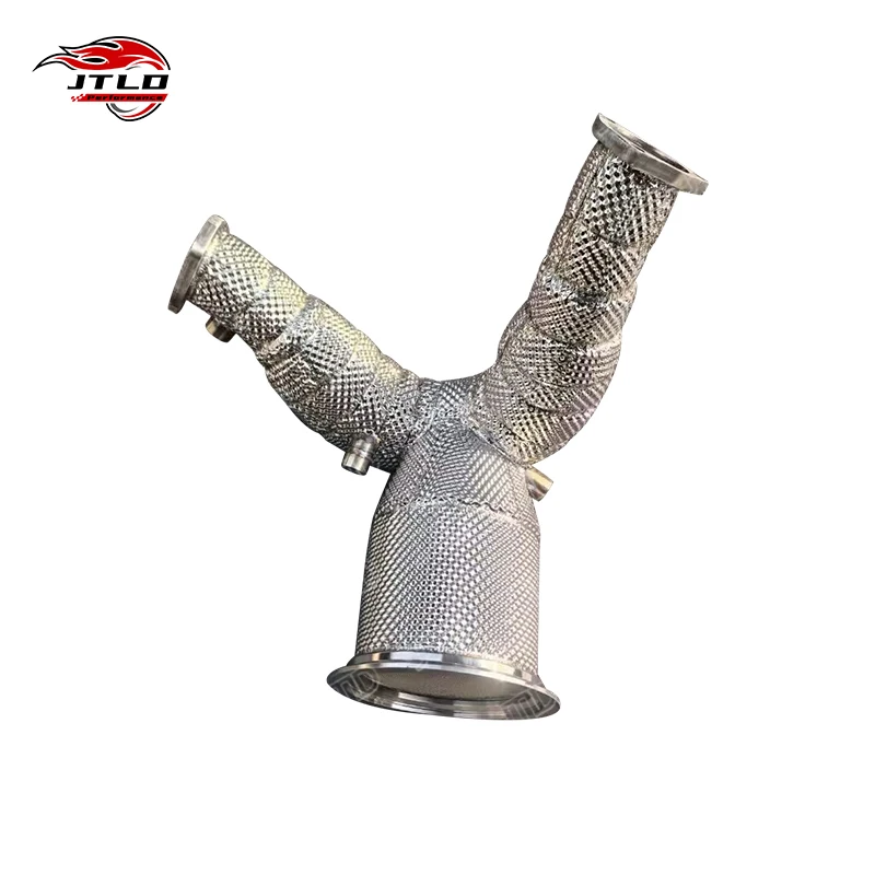Hot Sell High Performance Good Quality 304 Stainless Steel Exhaust Downpipe For Audi SQ5