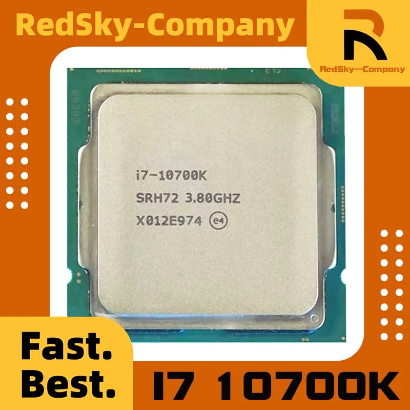 Core i7 10700K 3.8GHz 8-Core 16-Thread LGA 1200 processor