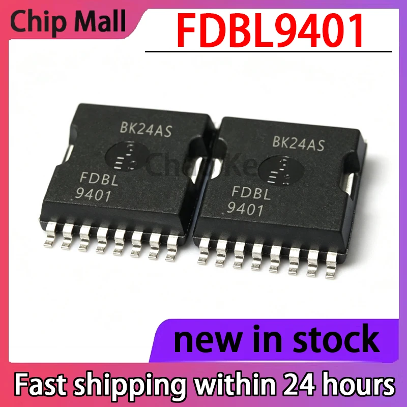 2PCS FDBL9401 N-channel 300A 40V MOSFET