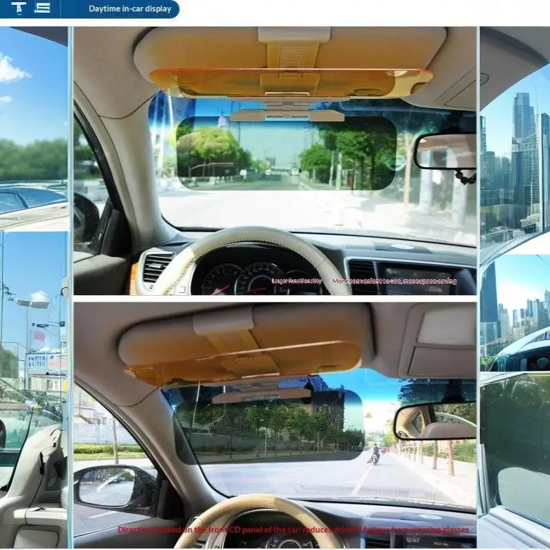 Auto-Sonnenblenden-Fahrbrille, blendfrei, lichtschutz, bruchsichere Gläser für Langstreckenfahrten – Detail 17