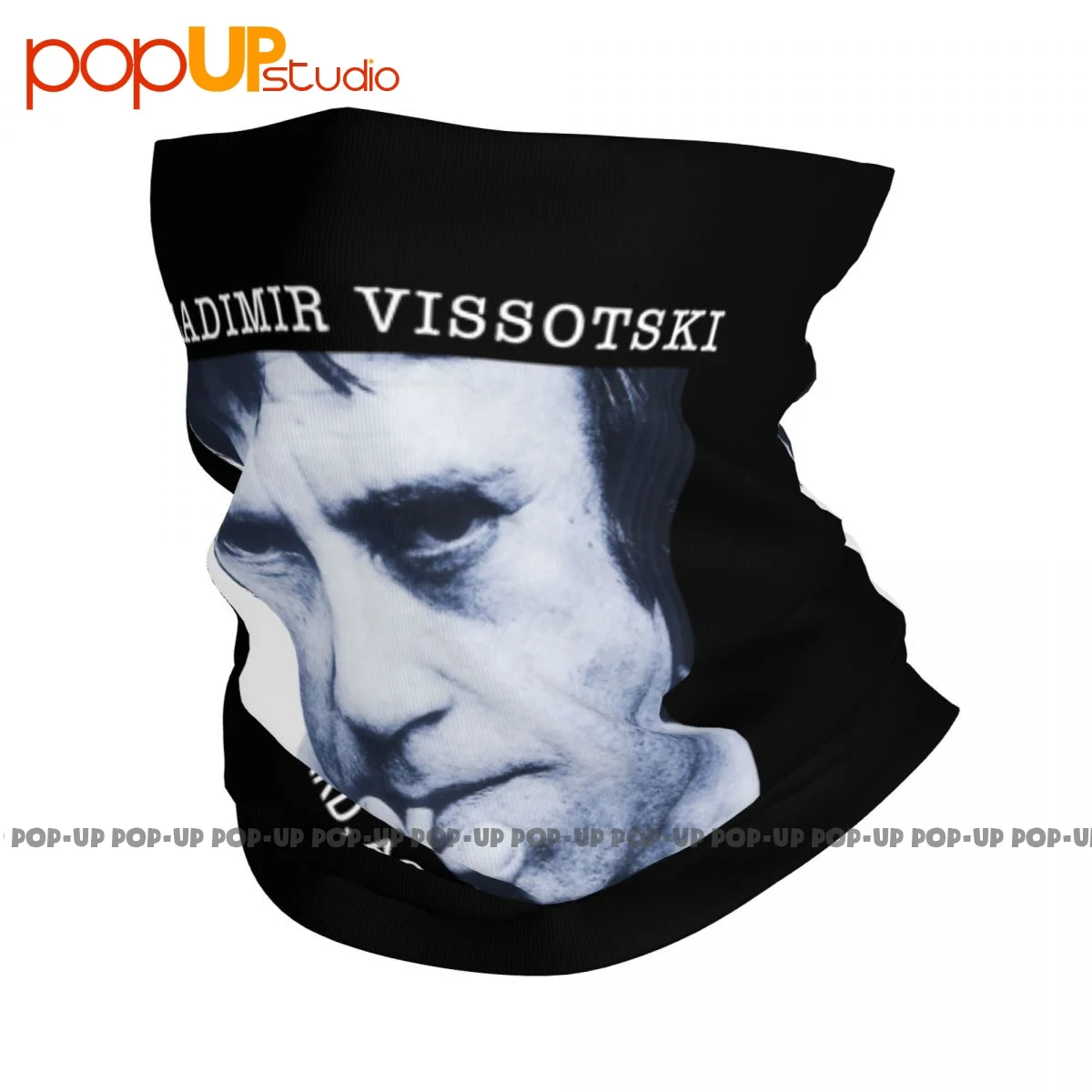 Vladimir Vysotsky Russian Singer Songwriter Actor Artist Neck Gaiter Bandana Scarf Face Mask