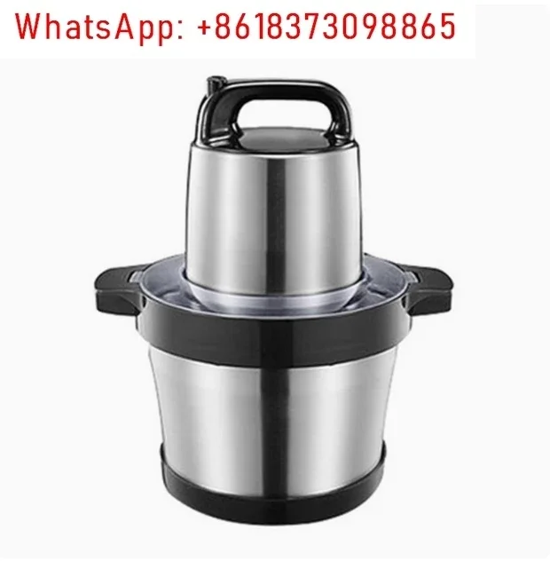 For Cassava Plantain Yam Pounding Machine Stainless Steel Pounder  African Household Kitchenware 6L