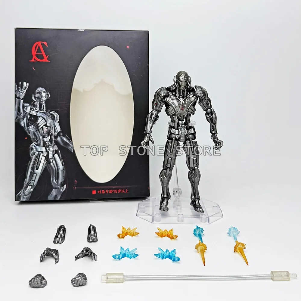 AC Factory Ultron Action Figure 17cm Amazing Yamaguchi Revoltech Superhero Collection Model Toys view 4