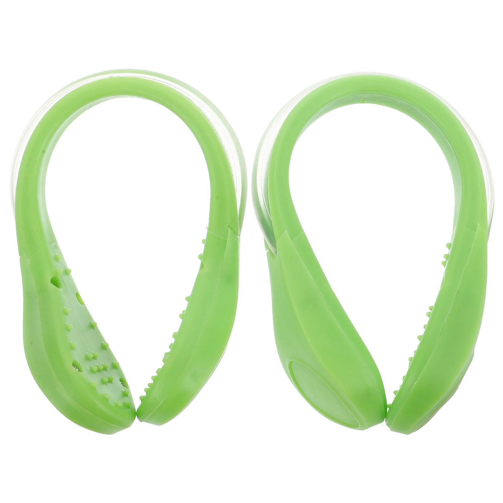 

2 Pcs Night Running Light Led Shoe Lights Clip on for Illuminated Runners Colorful Flashlight