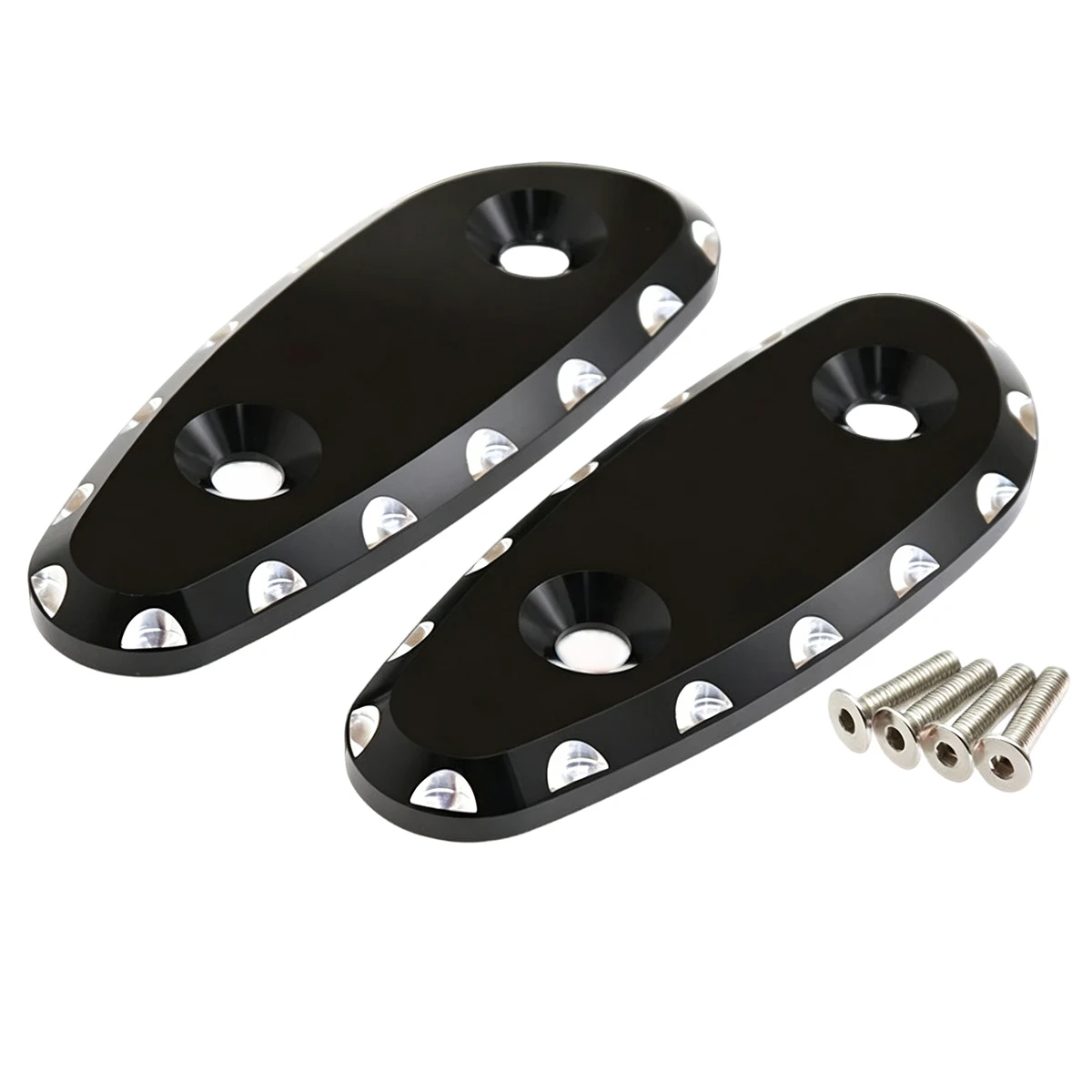 For SUZUKI GSX1300R HAYABUSA 1999-2022 Motorcycle Mirror Block Off Blanking  GSX1300R 2020 Plates Hole Base Decorative Caps Kits