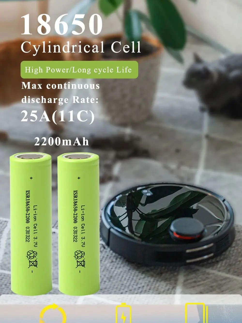 new 18650 lithium akku Rechargeable Lithium Batteries 1500mAh to 3200mAh ISR18650 baterias 3.7v Lithium Li-ion