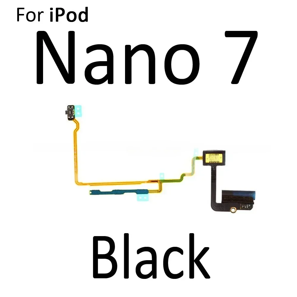 Botón de encendido y apagado para IPod Touch 2, 3, 4, 5, Nano 6, 7, piezas de reparación