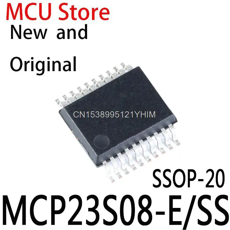 SSOP20 MCP23S08-ESS SSOP-20 MCP23S08-E MCP23S08 SPI Interface 10000kHz 5.5V 20-Pin SSOP Tube Original New In Stock MCP23S08-E/SS