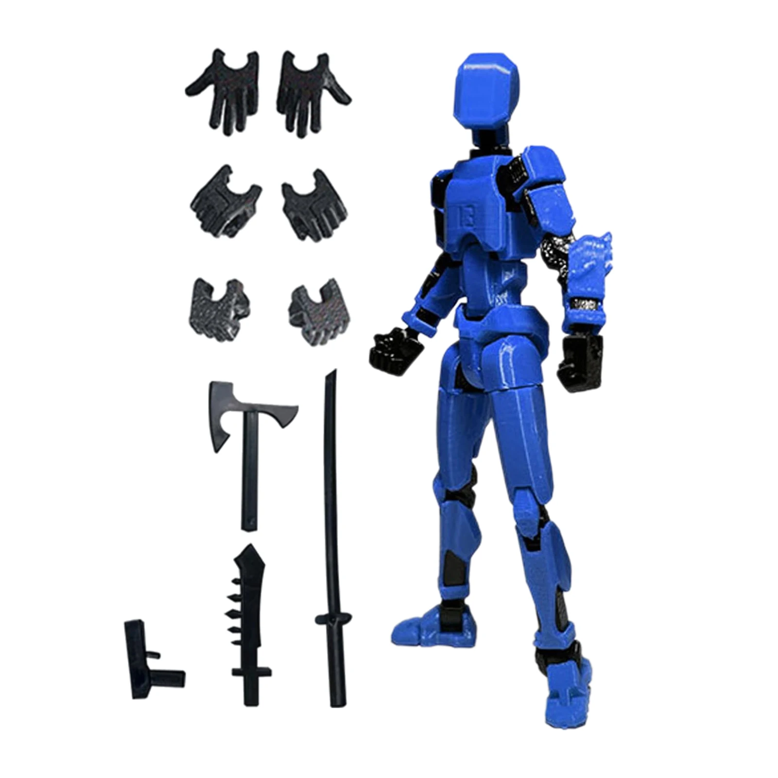 1 STKS 13 Gewrichten Figuur Gelede Beweegbare Dummy Pop Diy Montage Speelgoed 3D Gedrukt Action Figure Stop Motion Animatie Dummy
