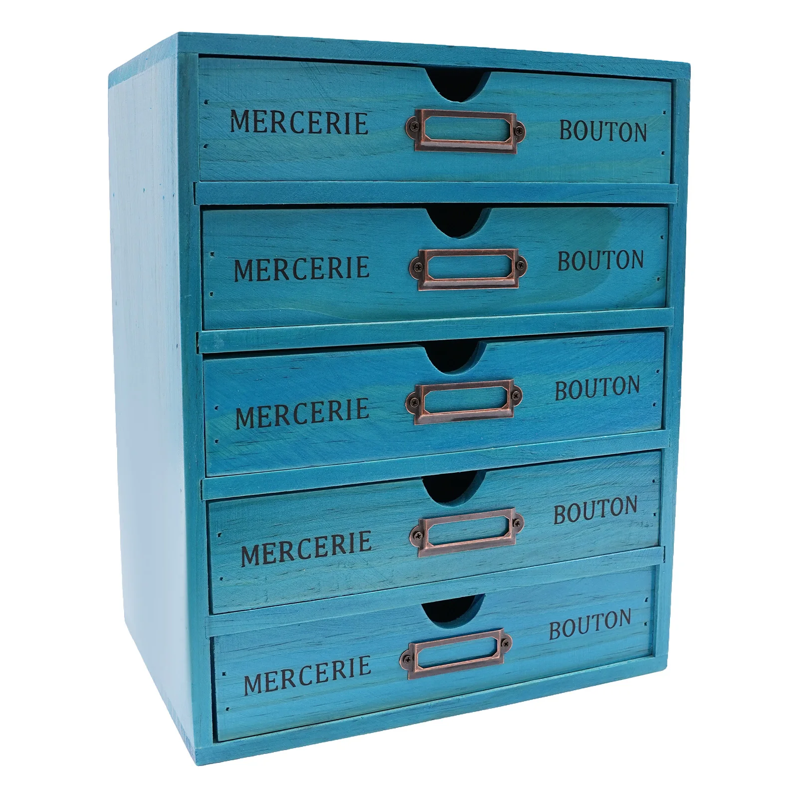 ตู้ลิ้นชัก 5 ชั้นโต๊ะแฟ้มOrganizerกล่องสําหรับจัดเก็บเครื่องสําอาง,เครื่องประดับ,หนังสือ,ตัวอักษร,กระดาษ,นิตยสาร,ถุงชา,ฯลฯ