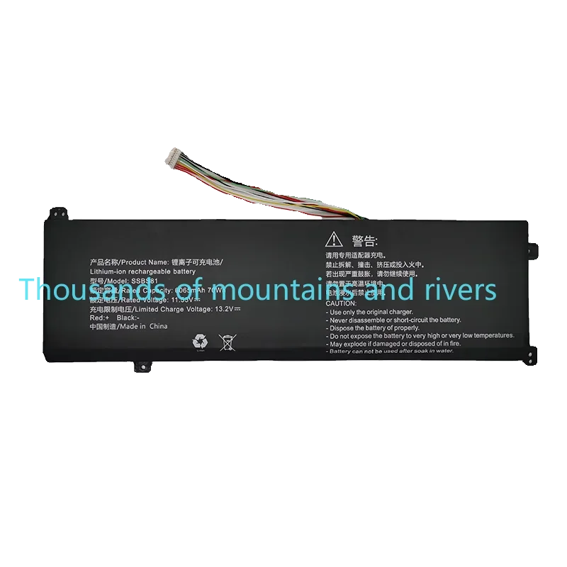 بطارية كمبيوتر محمول SSBS81 جديدة لـ Mechrevo 10 16 Pro Code01 2022 Edition 2023 R5 R7-6800H الكمبيوتر اللوحي 16HD-5BB6U 11.55V 70Wh