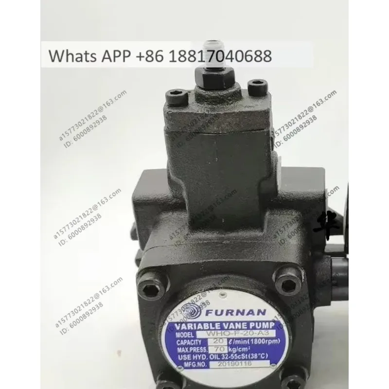 VHO - F - 12/15/20 - A1/2/3 Variable Oil Pump, Vane Pump