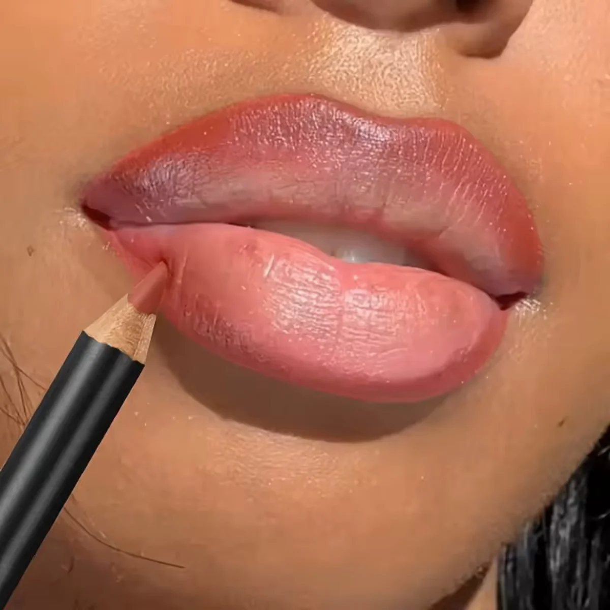 Waterproof Matte Lipliner Pencil Red Contour