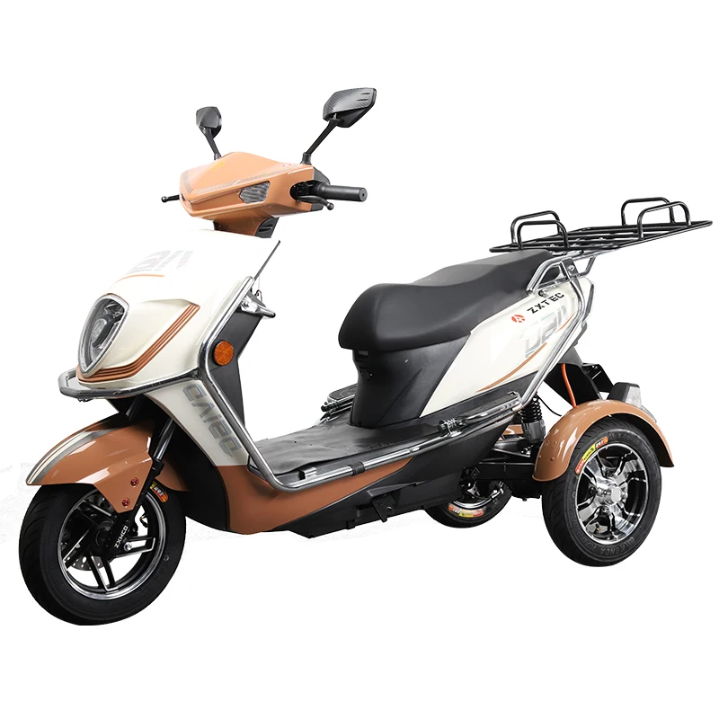 New Leisure Electric Three wheeled Motorcycle 45km Long Range Electric Motorcycle Cargo Electric Motorcycle