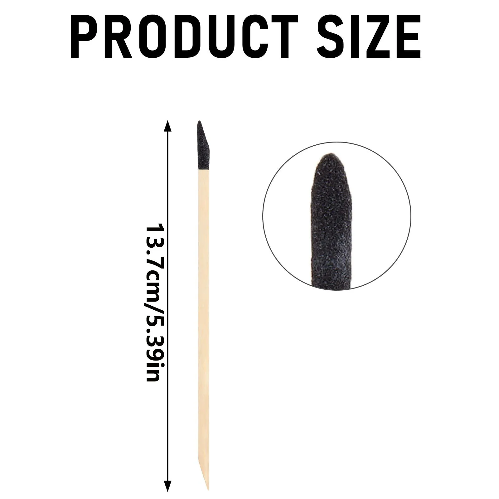 10Pcs Sanding Sticks Matchsticks Sanding Twigs Fine Detailing Sanding Sticks for Plastic Models Wood Hobby Polishing