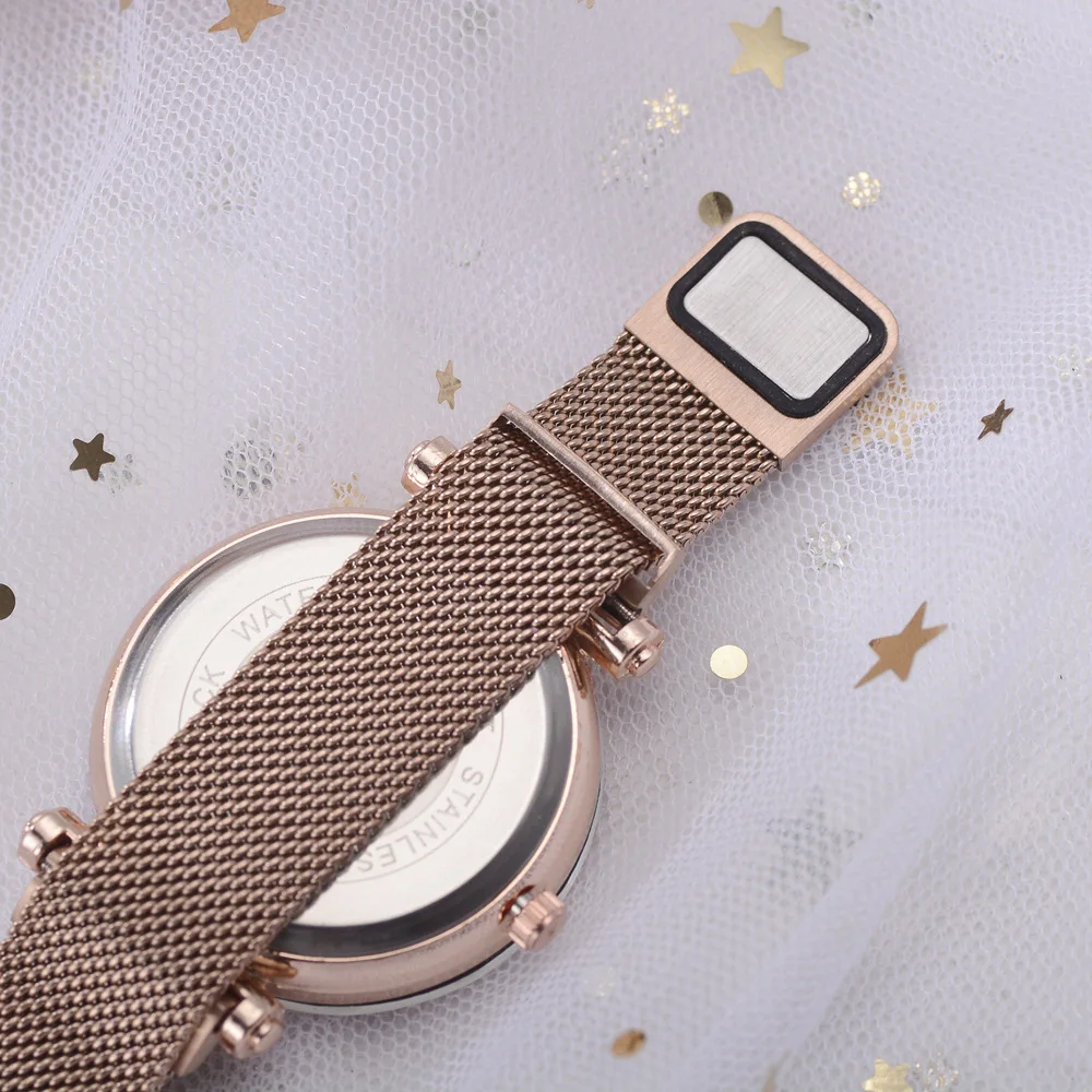 Luxury Women Watches Ladies Magnetic Starry Sky Watch Women Fashion Diamond Quartz Wristwatches reloj mujer zegarek damski