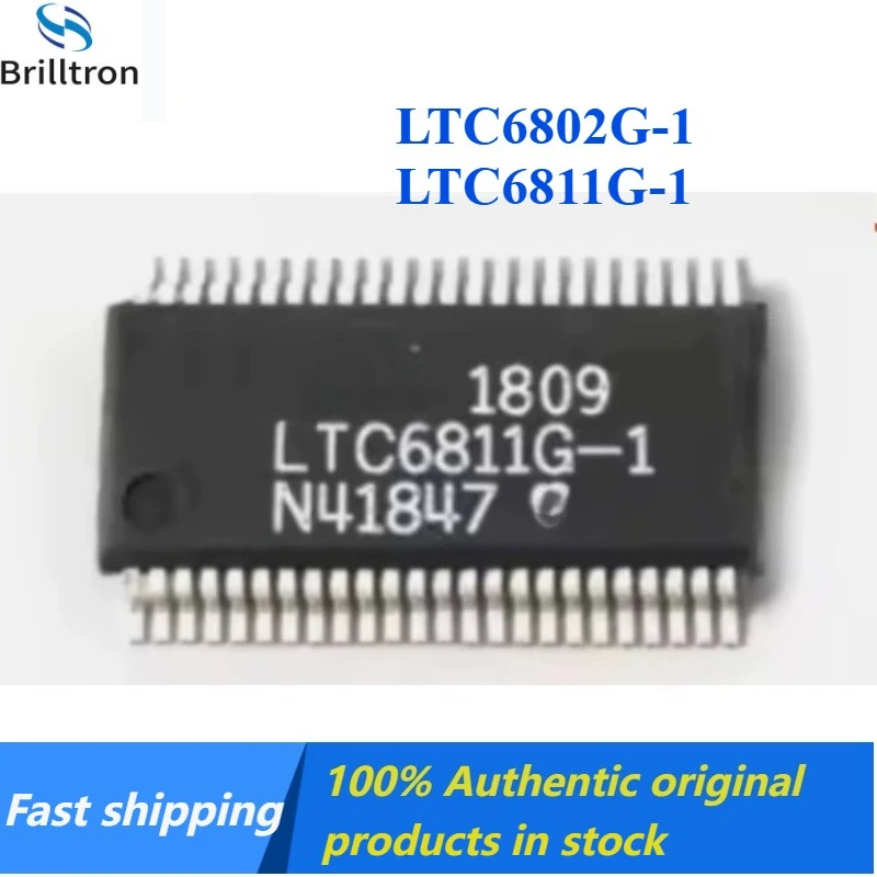 

5-20PCS NEW LTC6811G-1 SSOP48 LTC6802G-1 SSOP44 Battery Management Chip Brand New Original Stock Available, Fast Shipping.