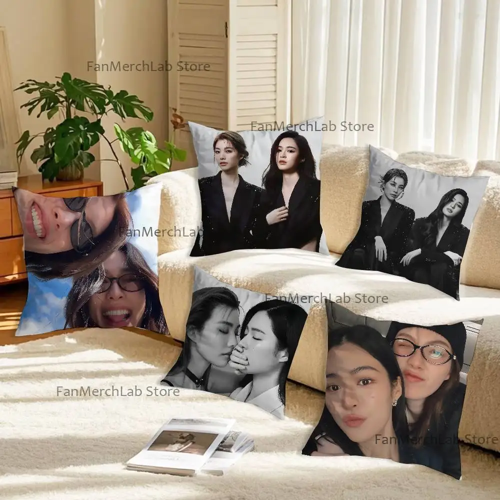 L-Lingorm Pillow Case Ultra Soft Skin Friendly Fabric Cloud Like Comfort & Concealed Zipper