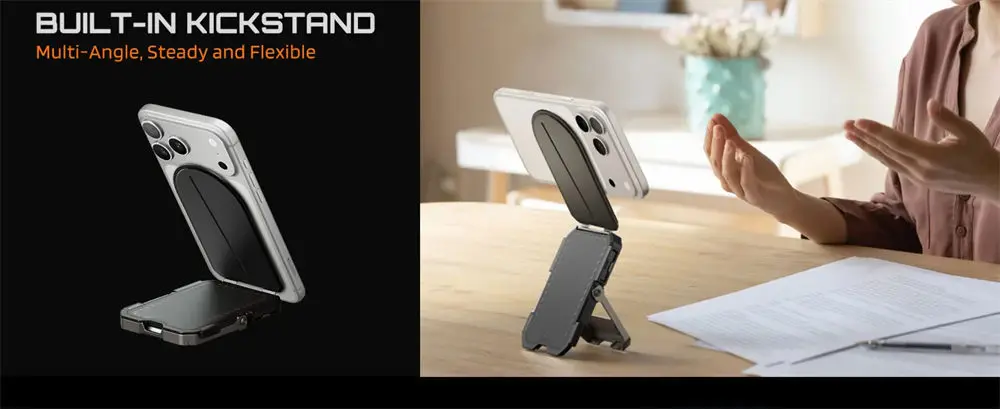 SUPCASE Trackable Magflip Magnetic Wallet with Stand Holder mit Ständer für Galaxy-Serie, für iPhone-Serie, für Z Fold 8 Ultra, für Google – Detail 6