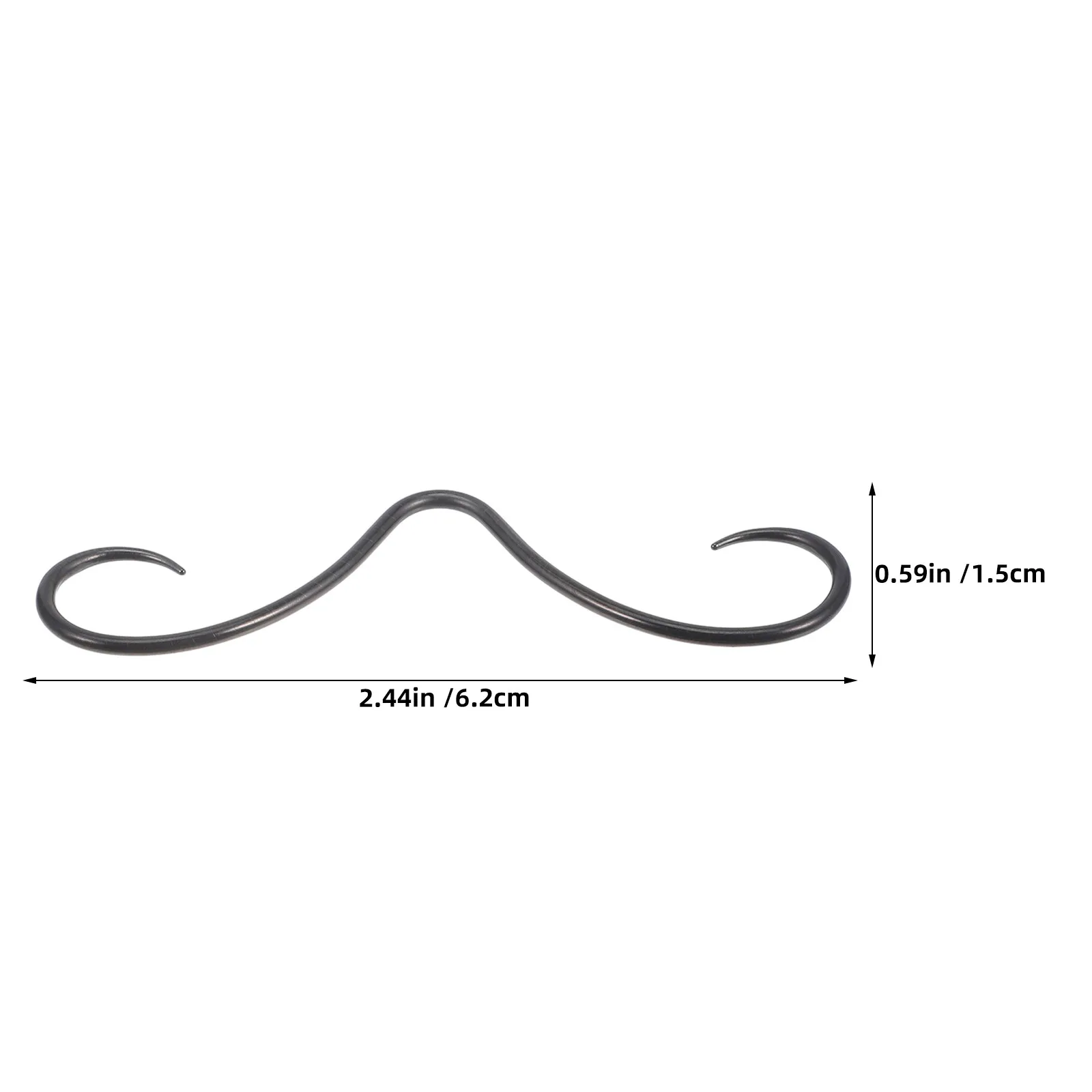 3Pcs Mustache Septum Pincher Rings Stainless Steel Nose Piercing Jewelry Men Women Birthday Halloween Gift Nose Piercings Septum