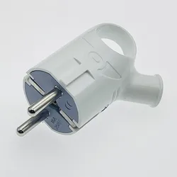 European Plug 2P+E Schuko Plug With Earthing Electrical Socket  16A  250V
