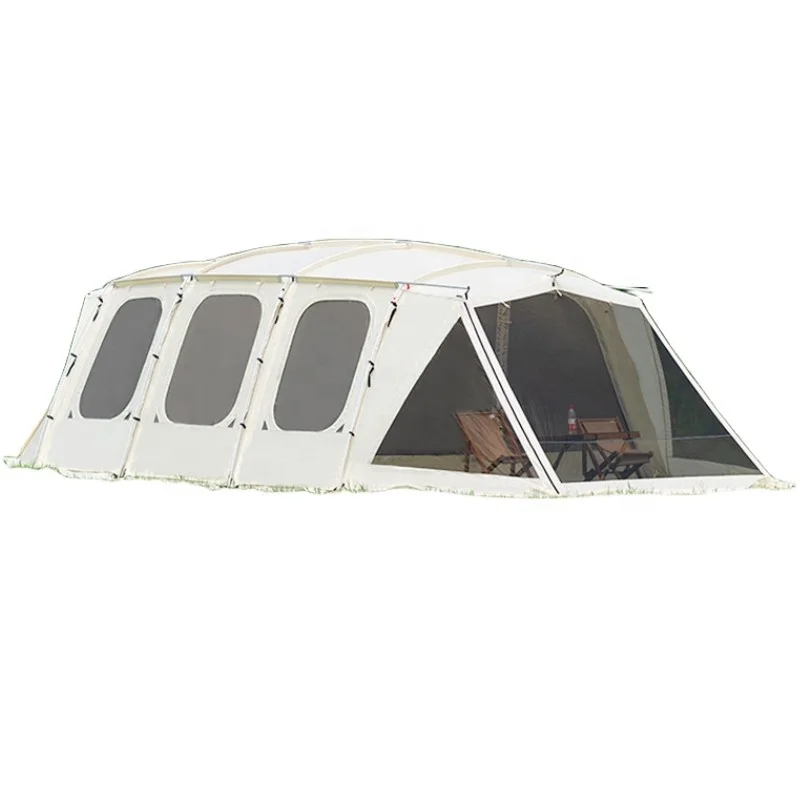 

Big Size Party Double Layer Tunnel Tent For Big Family Camping