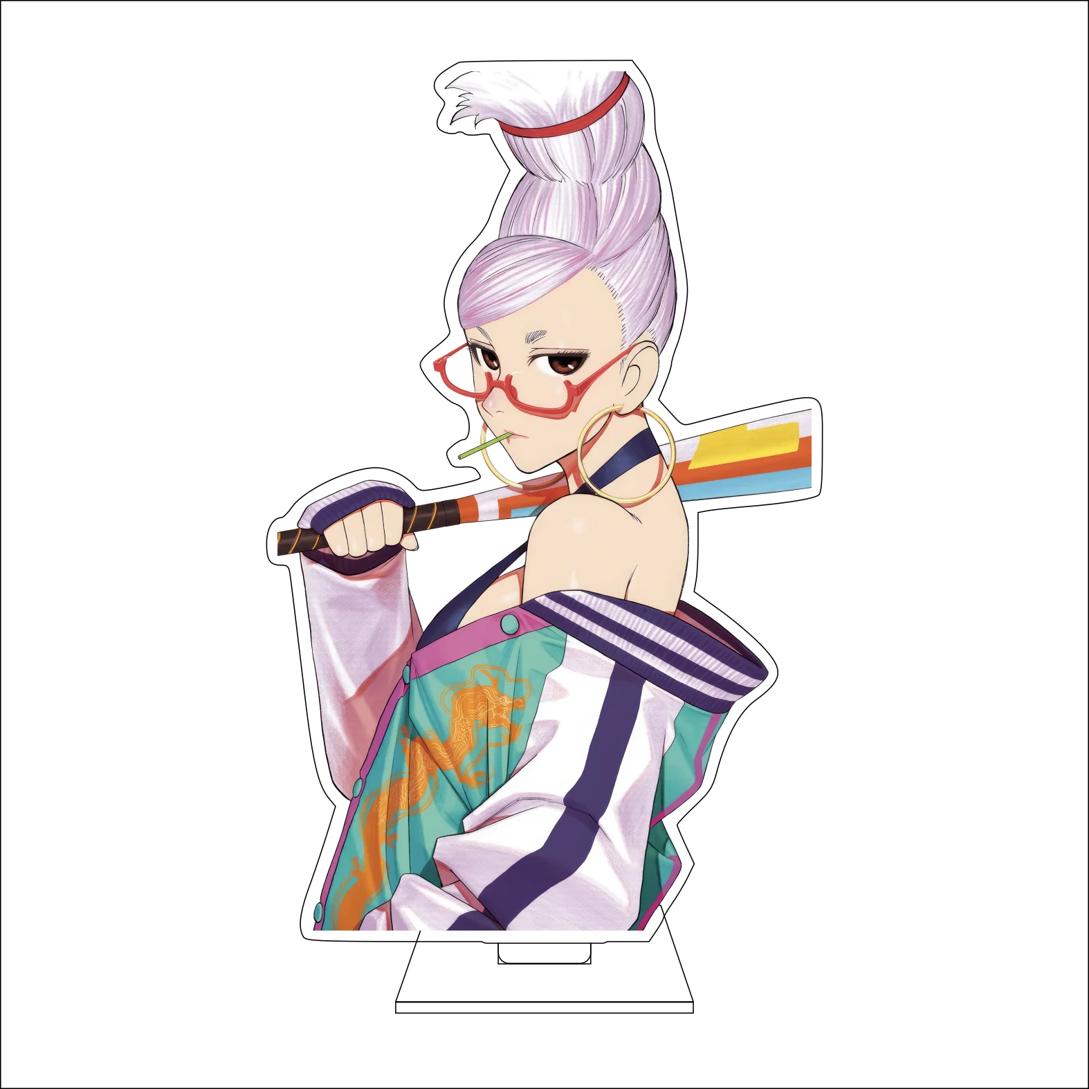 16CM Anime DAN DA DAN Cosplay Acrylic Figure Stand Plate Shiratori Aira Takakura Ken Ayase Momo Ornaments Gifts view 4