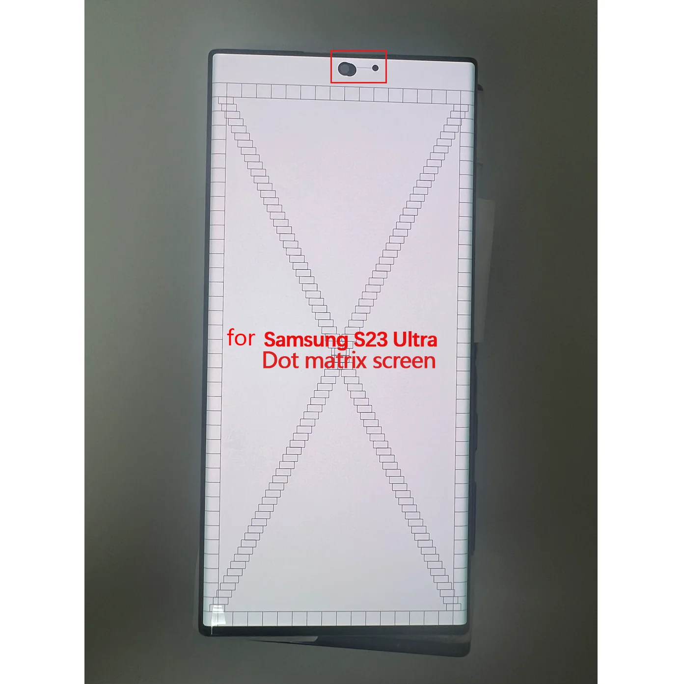AMOLED LCD Touch Screen Digitizer With Defect Point Line For Samsung S23 Ultra SM-S918 Replacement