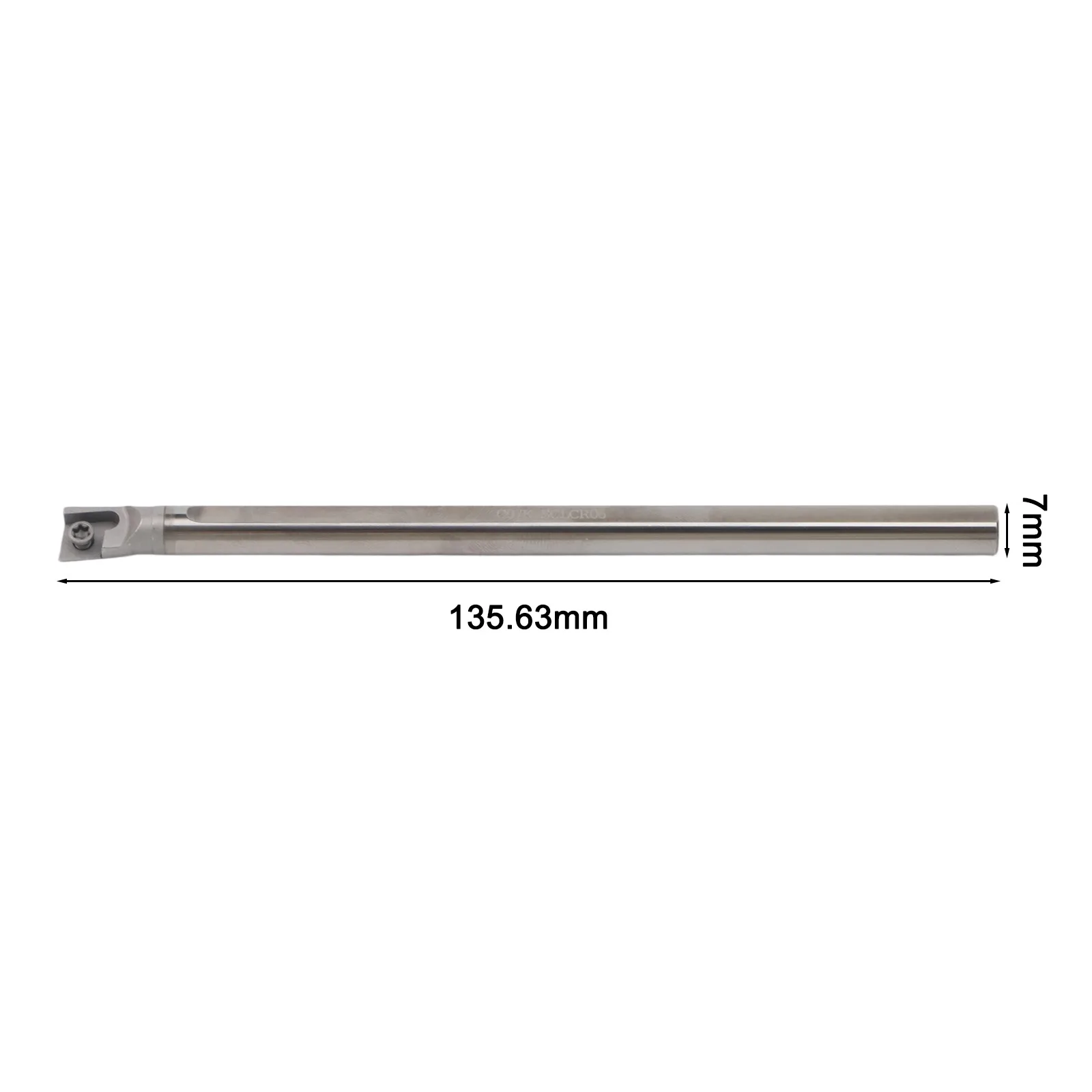 1PCS C07K-SCLCR06 Solid carbide Anti-shocking tool holder CCMT0602 With Wrench Replacement Parts Hardware Tool Part
