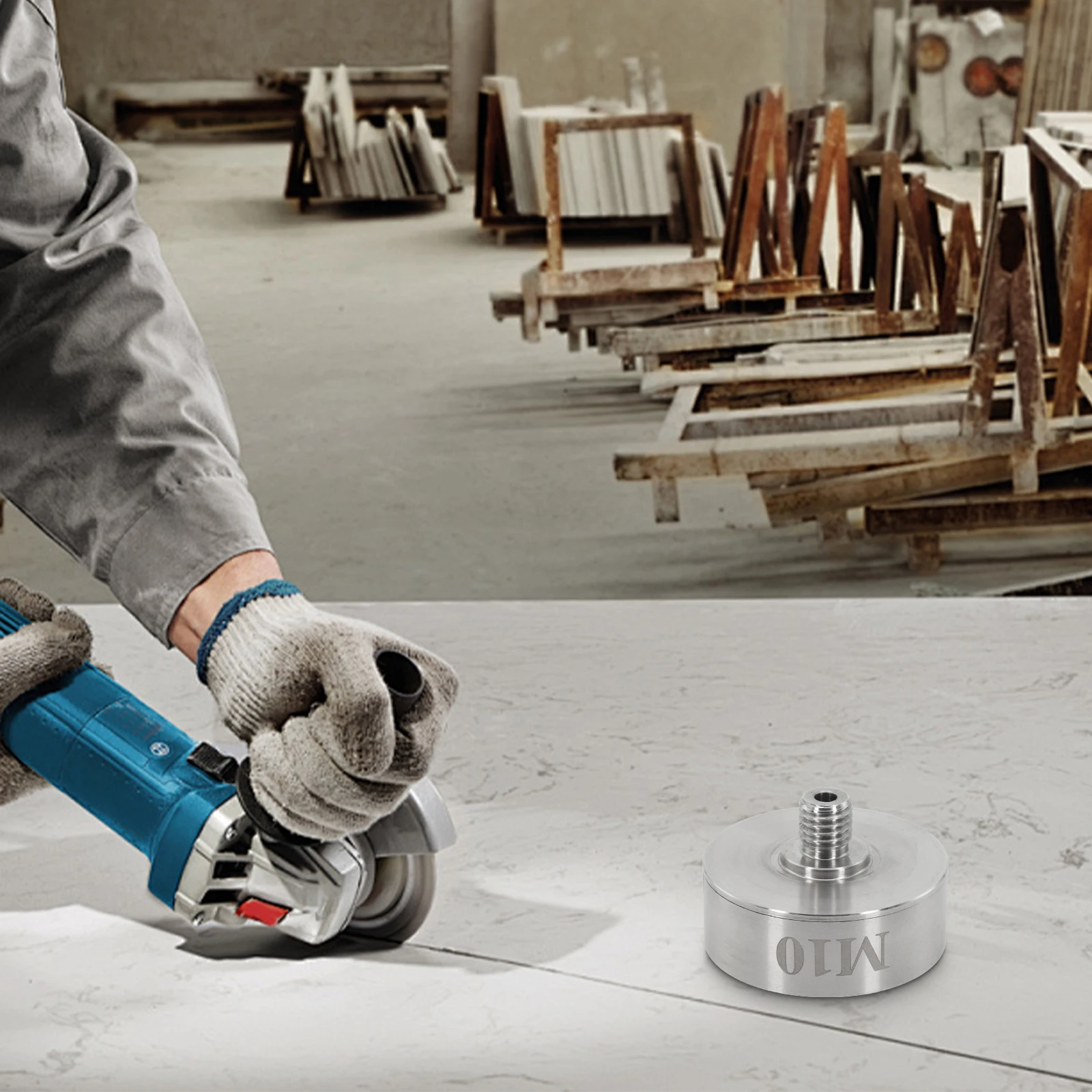 

5/8-11 Thread Adapter Angle Grinder Adapter Easy To Install High Compatibility For DIY Projects For Angle Grinder