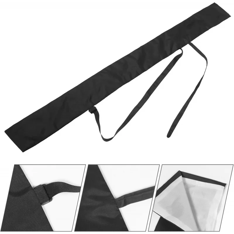 135cm Long Sword Bag Cosplay Weapon Storage Pouch Backable Katana Knife Carry Bag Protective Cloth Sleeve view 4