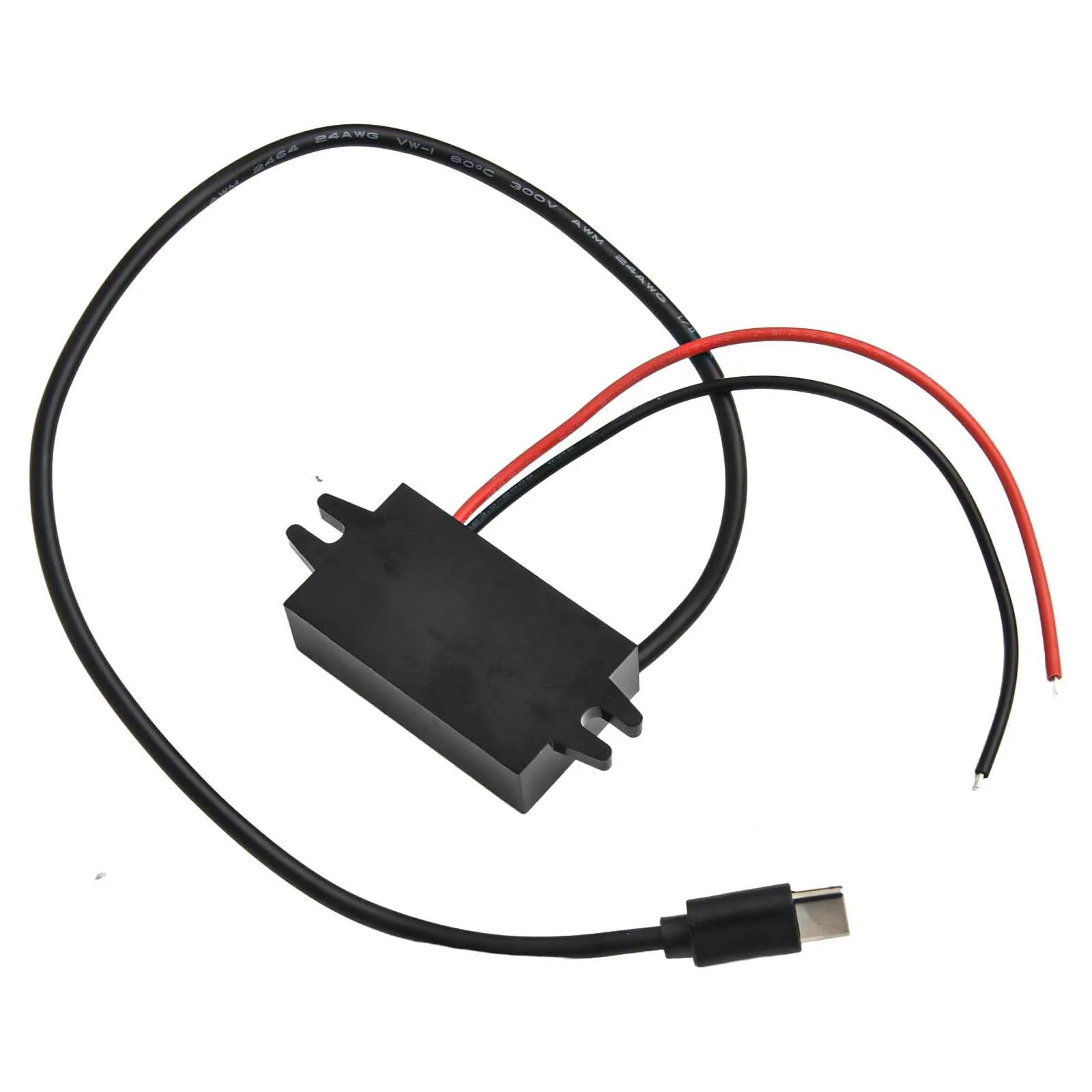 1pc 12V/24VTo5V DC-DC コンバータ USB C 5A 25 ワット DC コンバータ降圧モジュール電源充電アダプタ車のダッシュカム用