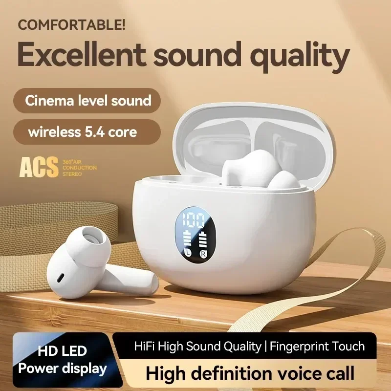 TWS S510 Wireless Bluetooth Headphones Music Call Earphones Waterproof Headset with Mic 895b Earbuds for All Smartphones