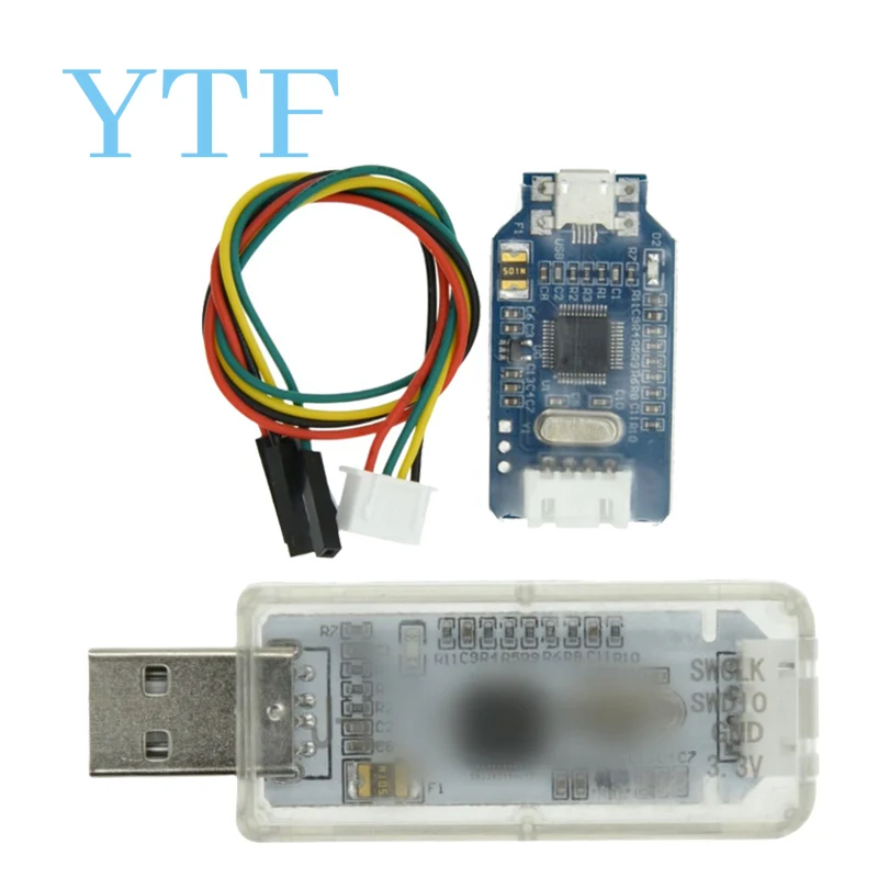  OB-ARM Emulator Debugger Programmer Downloader Replace V8 SWD M74 For Arduino J-Link With Micro USB Cable Jumper Wire 