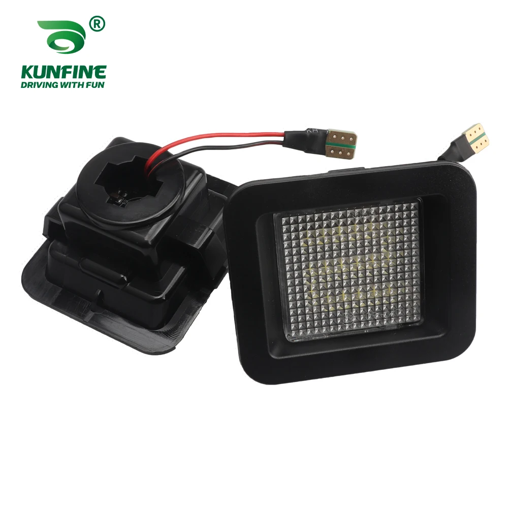 2PCs Car LED Number License Plate Light LED License Lamp For Ford F-150 2015-2018  Ford Raptor 2015-2018