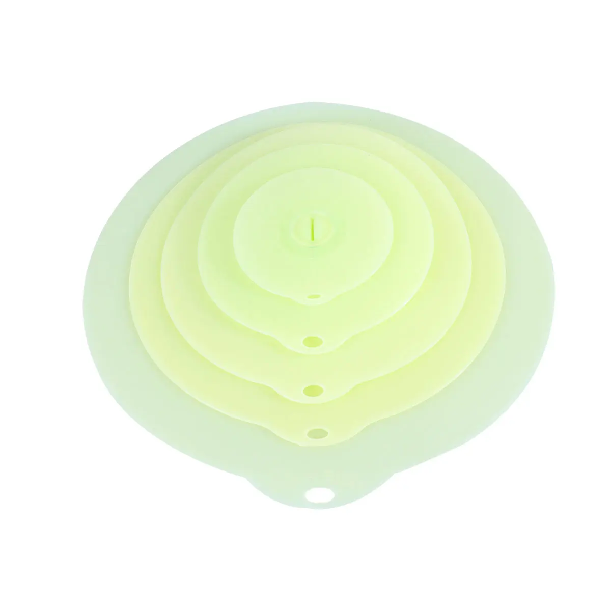 

5Pcs Silicone Airtight Sealed Covers For Cups Pot Cover Bowls Pots Plates Microwave Silicone Cover Safe Reusable