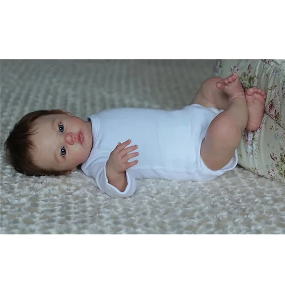 

Очаровательная 18-дюймовая кукла реборн Risbecko — реалистичные детали, вид ручной работы — идеально подходит для коллекционеров и подарков