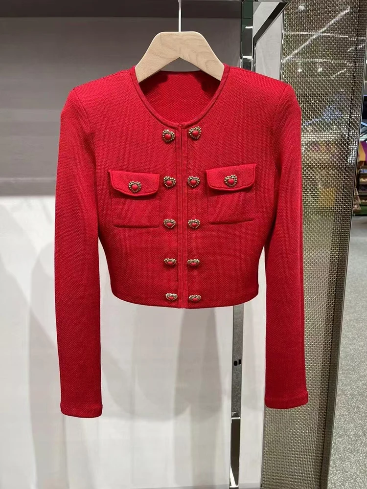 

Высококачественный вязаный кардиган и комплект юбки для женщин, осень-зима, красочный комплект из полиэфирного волокна, длинная застежка на пуговицы све