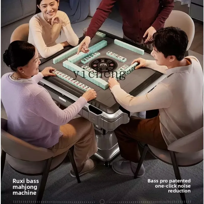 MJ-1 household folding mahjong machine automatic dining table dual-purpose electric bass mahjong table