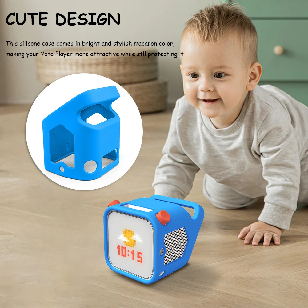 حافظة سيليكون لمشغل يوتو ، صندوق حماية للسفر ، حقيبة حمل مانعة للانزلاق بمقبض ، واقي مشغل الصوت ، الجيل الثالث