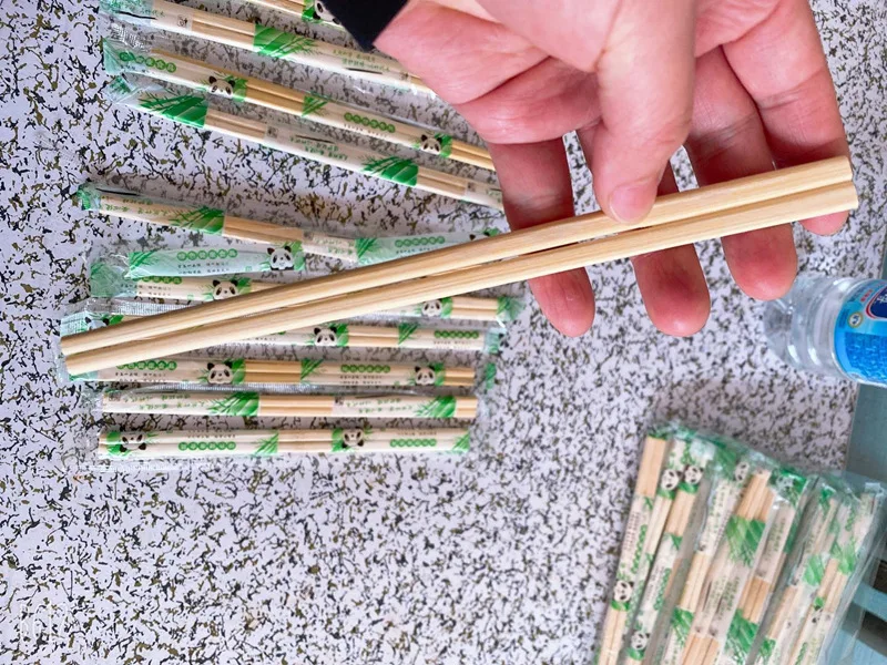

Disposable Bamboo Chopstis Convenient Hygienic Chopstis 90 Sets 20cm Chopstis Eco-friendly Tableware Dining Utensils