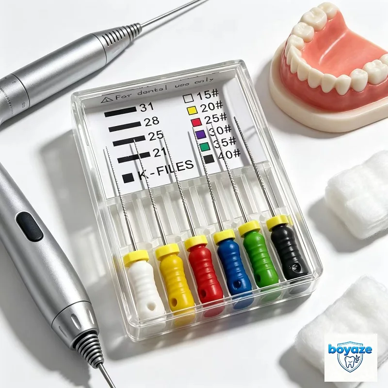 

10box Dental K Files dental dentistry dental instruments Endodontic filesl Root Canal Files Dentistry Endodontic Instruments