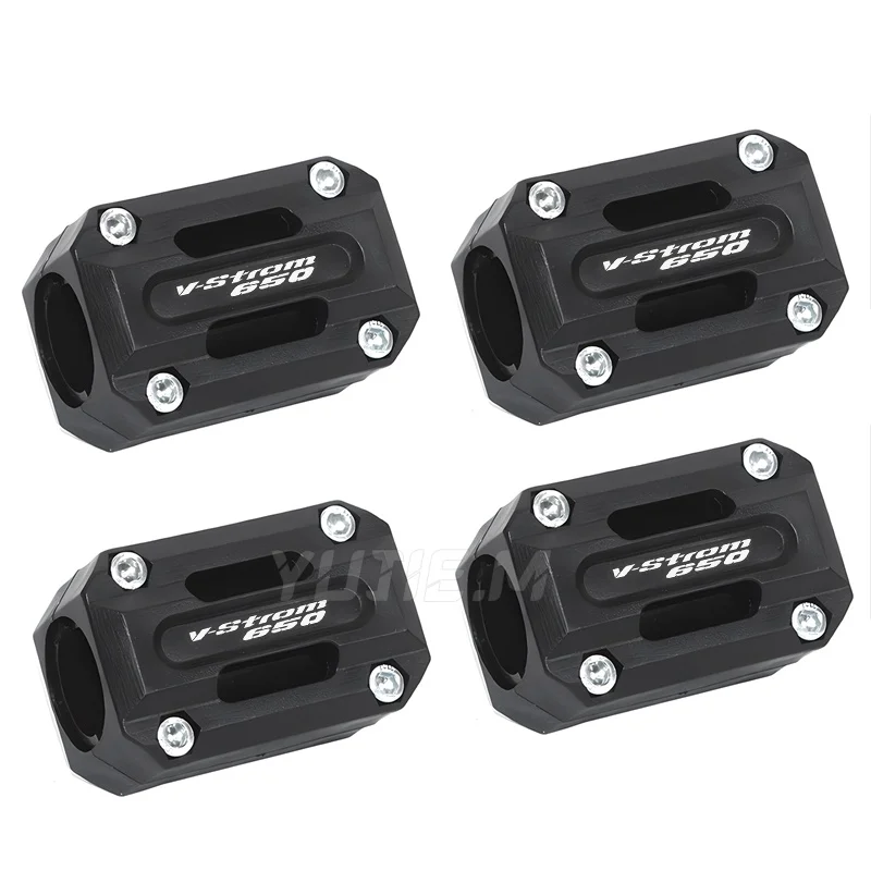 Для Vstrom 650 vstrom 650 DL1000 dl250 vstrom 650 Crash Bars Защитный блок бампера двигателя и т. д. Универсальный защитный блок бампера