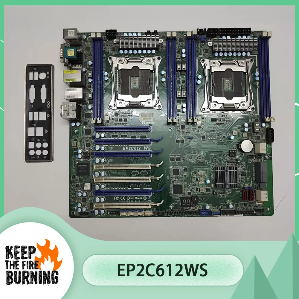 EP2C612 WS X99 Dual Channel Workstation Motherboard Support E5-2600v3/v4 EP2C612WS