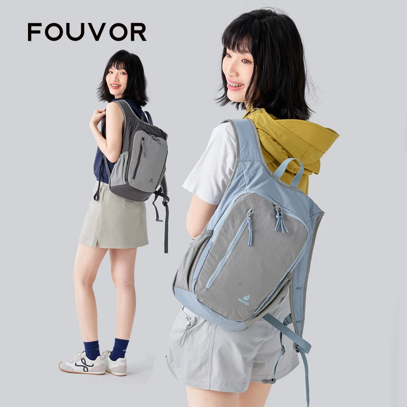 

Fouvor Backpacks Lightweight Water-Repellent Scratch-Resistant Outdoor Hiking Backpack Sports Mountaineering Travel Bag 3068-05
