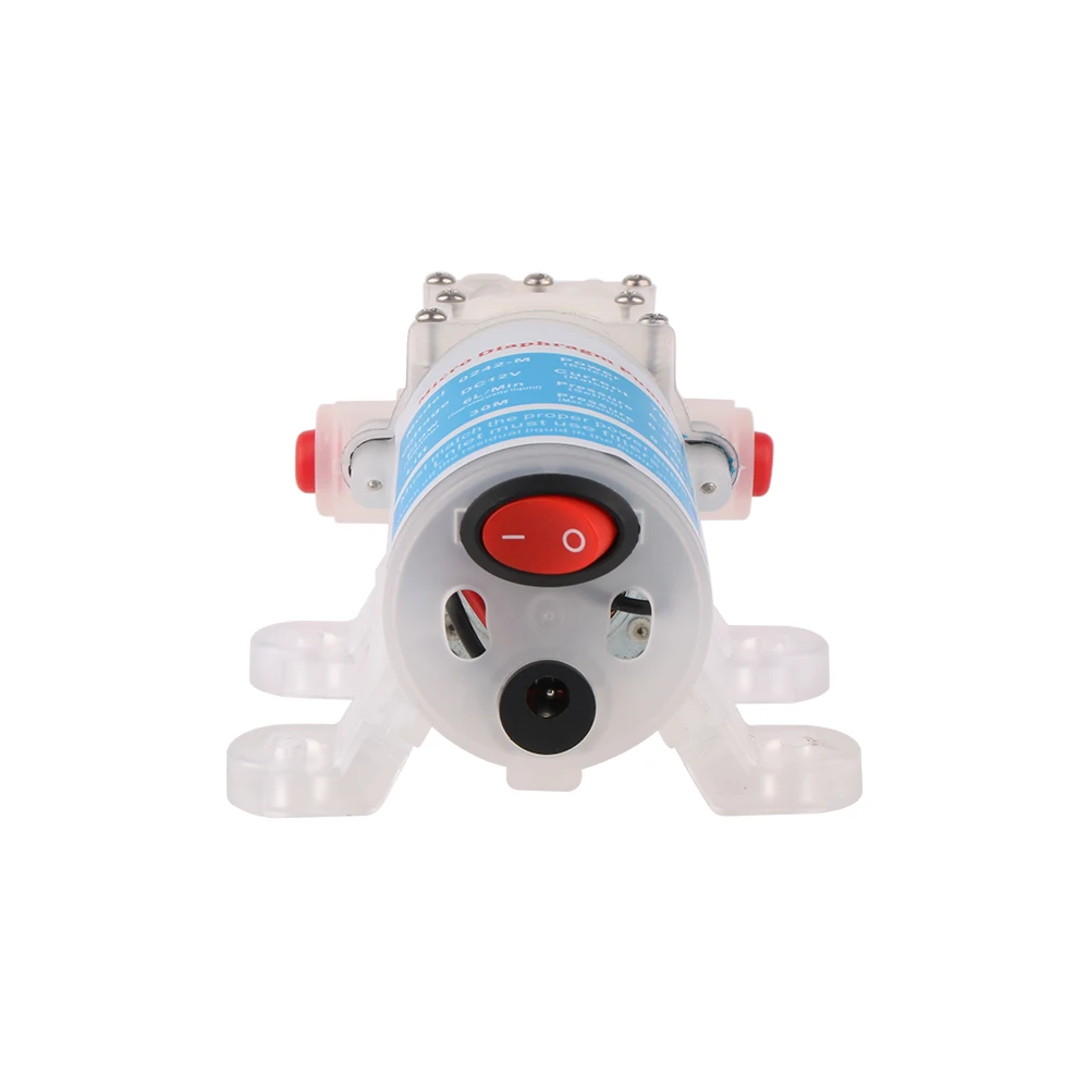 Diafragma en miniatura con interruptor bomba de agua de alcohol de calidad alimentaria 70W 80W bomba de agua pequeña autocebante sanitaria y estable DC 12V