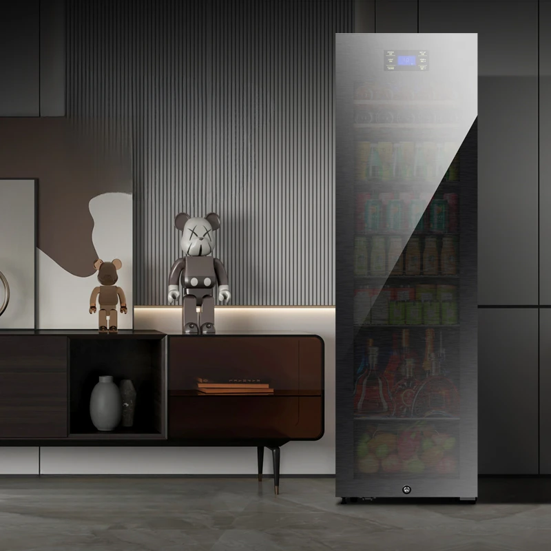 

Household Living Room Refrigerated Cabinet Glass Door Refrigerator Tea Refrigerated Wine Cabinet Constant Temperature